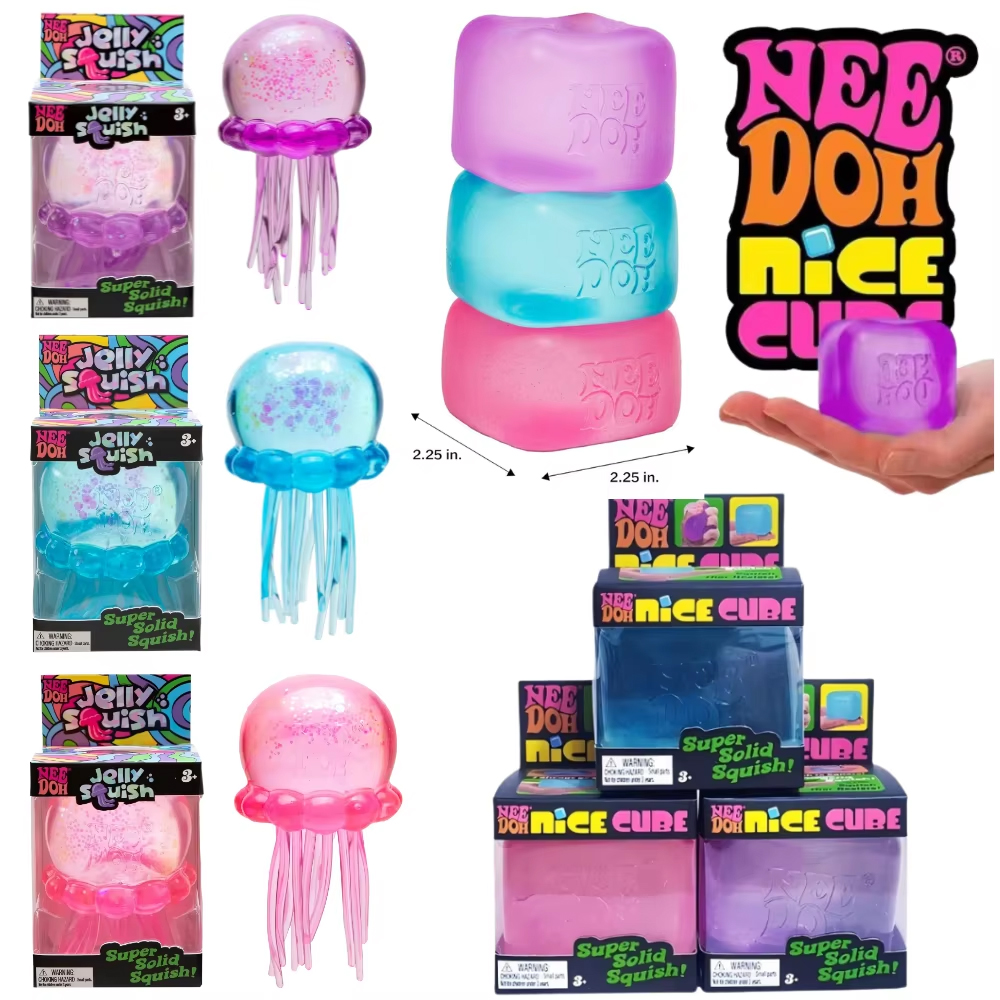 Food Snacks Candy - Needoh Nice Cube Sensory Stress Reliever