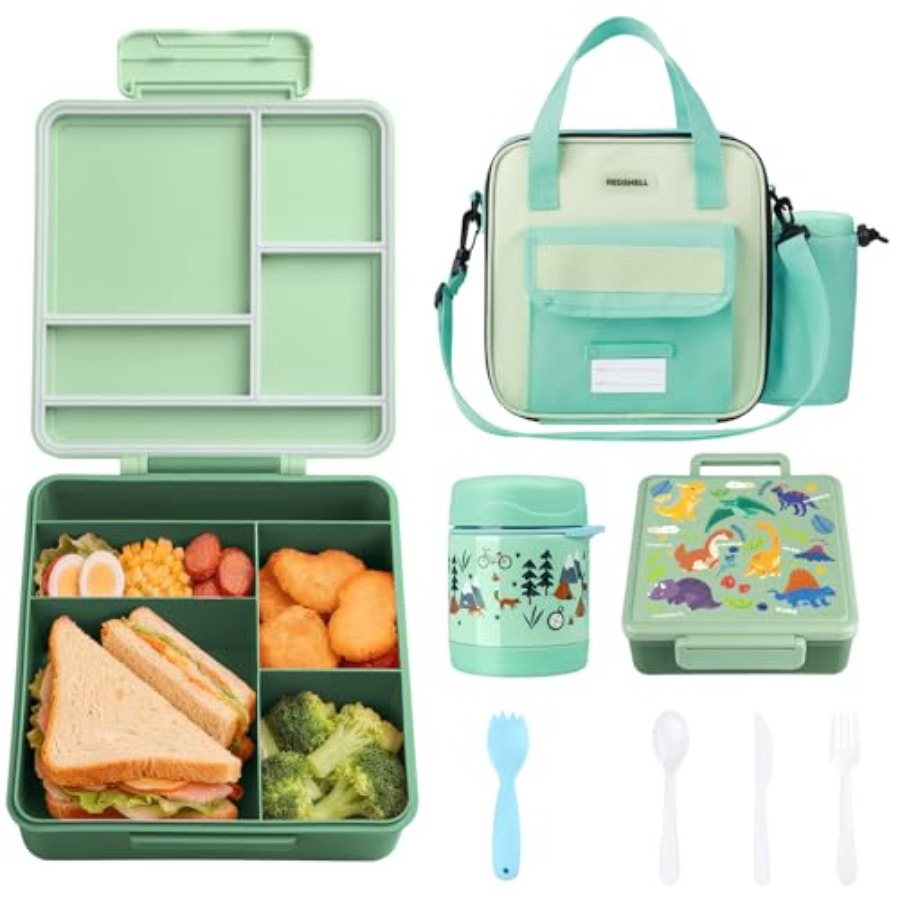 Food Snacks For Toddlers - Bento Lunch Box for Set, Leakproof