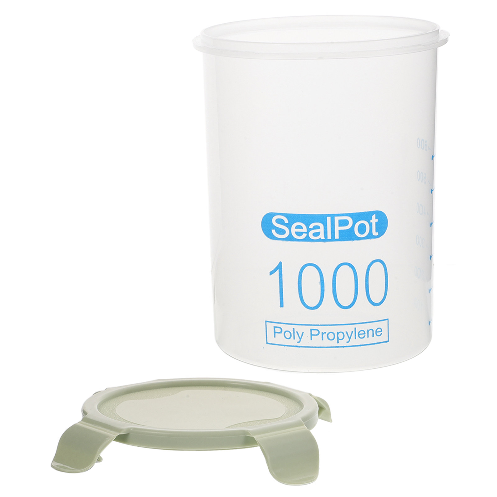 Food Snacks That Are Green - Airtight Leakproof Side Locking Lid Storage