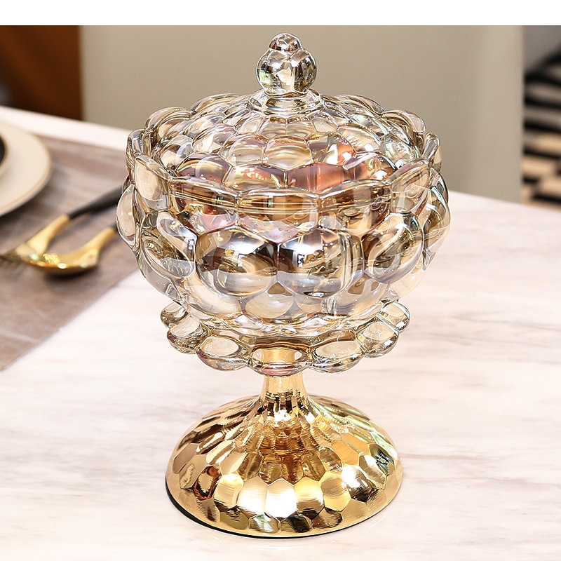 Glass Storage Jar with Lid Tea - Food Snacks Candy recension och pris