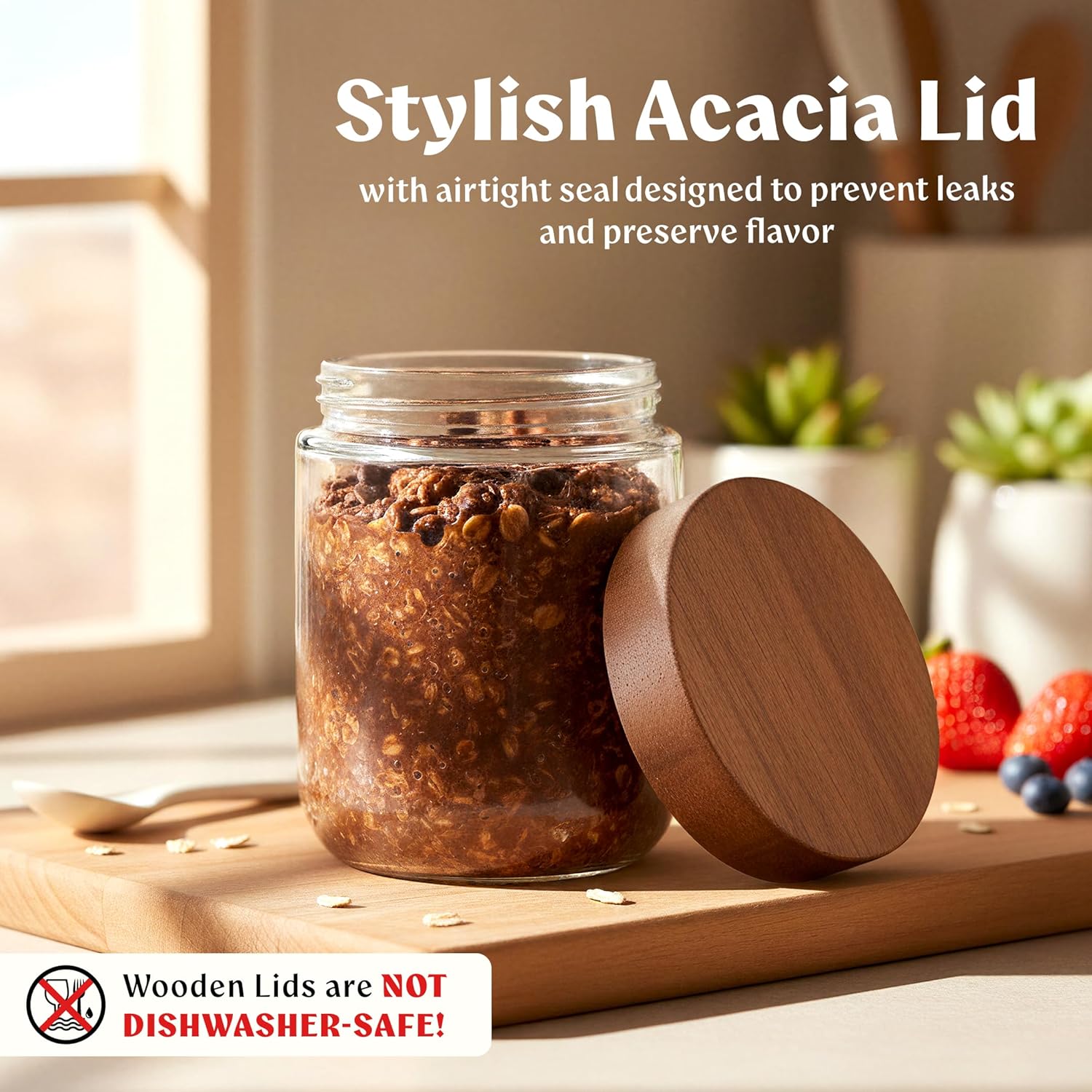 Overnight Oats Containers with - Food X recension och pris