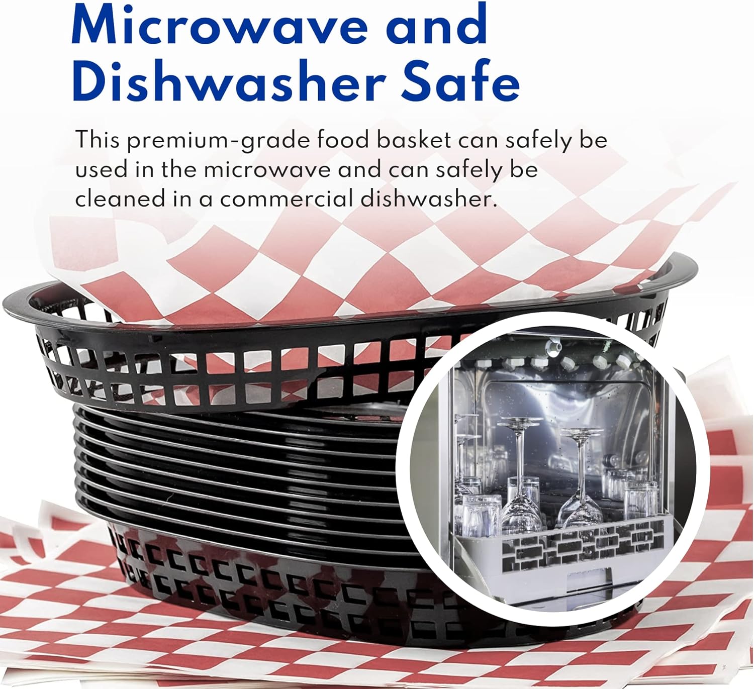 Plastic Fast Food Basket Oval  - Fast Food With Snacks recension och pris