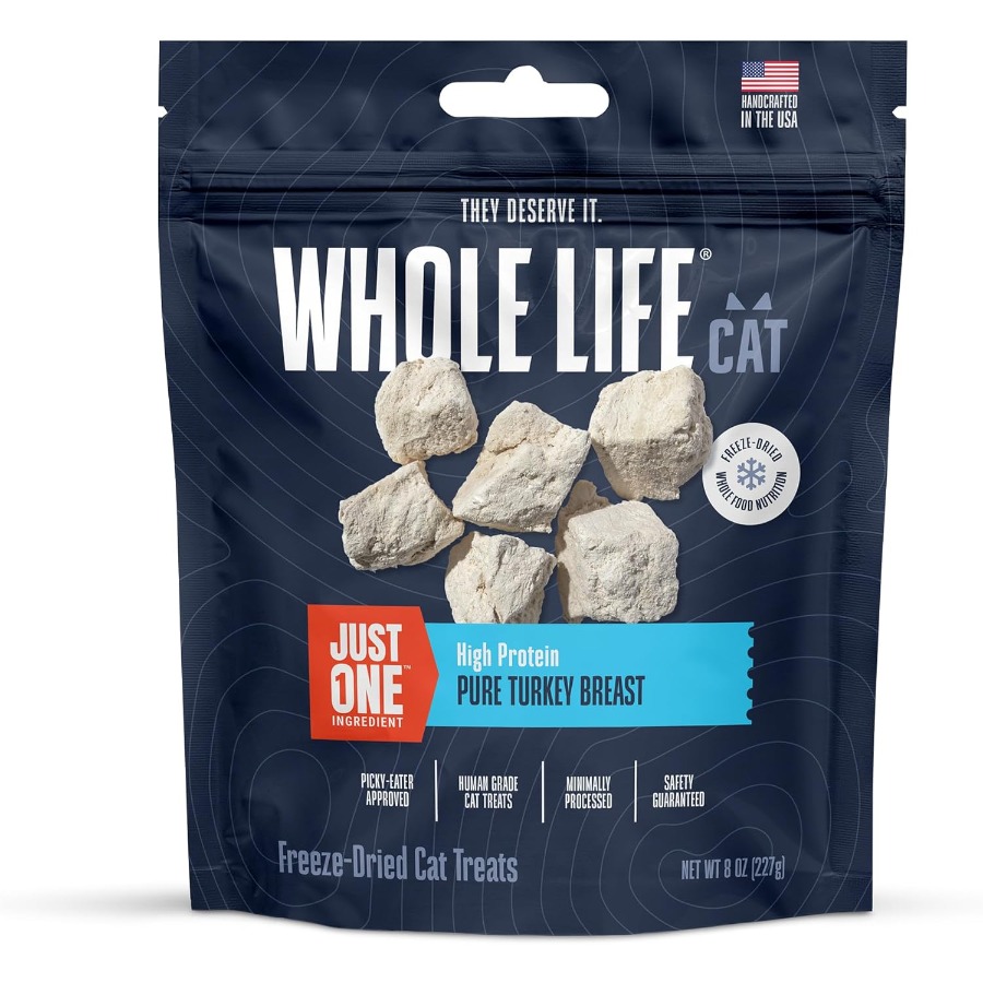 Whole Life Cat Just One Turkey - Food Protein Snacks recension och pris