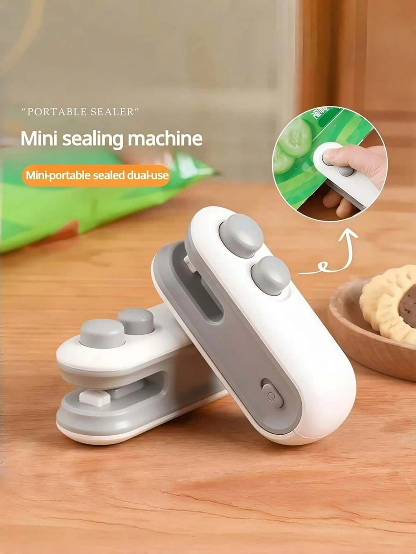 Mini Portable Snack Bag Sealer - Food Snacks Candy recension och pris