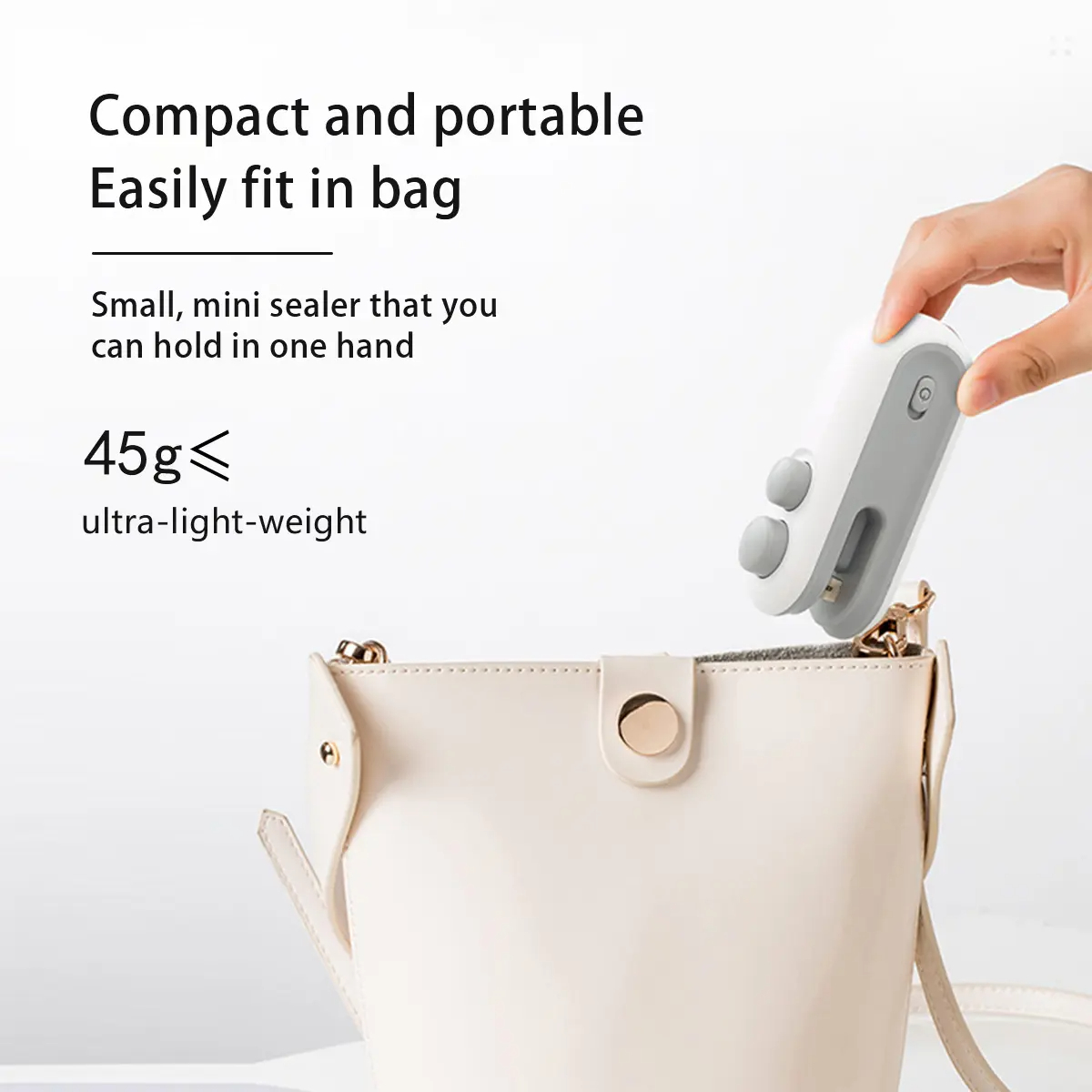 Mini Portable Snack Bag Sealer - Food Snacks Candy recension och pris