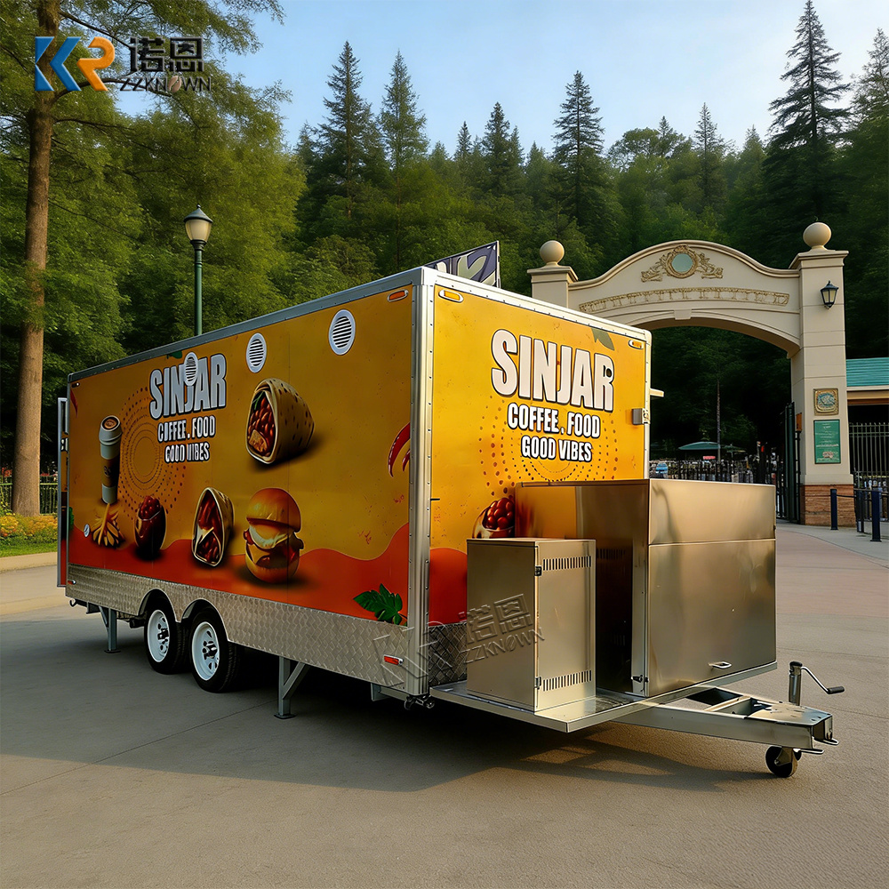 CE DOT Outdoor Food Trailers S - Fast Food With Snacks recension och pris