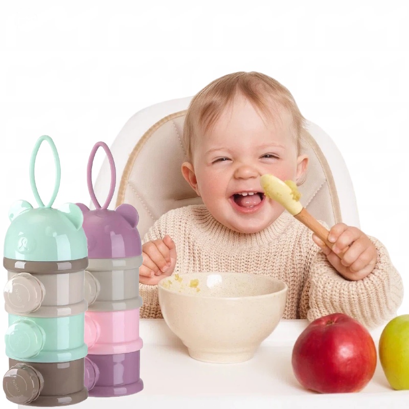 3/4 Layer Colored Milk Powder  - Food Snacks For Toddlers recension och pris