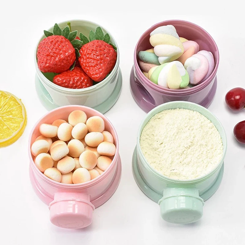 3/4 Layer Colored Milk Powder  - Food Snacks For Toddlers recension och pris