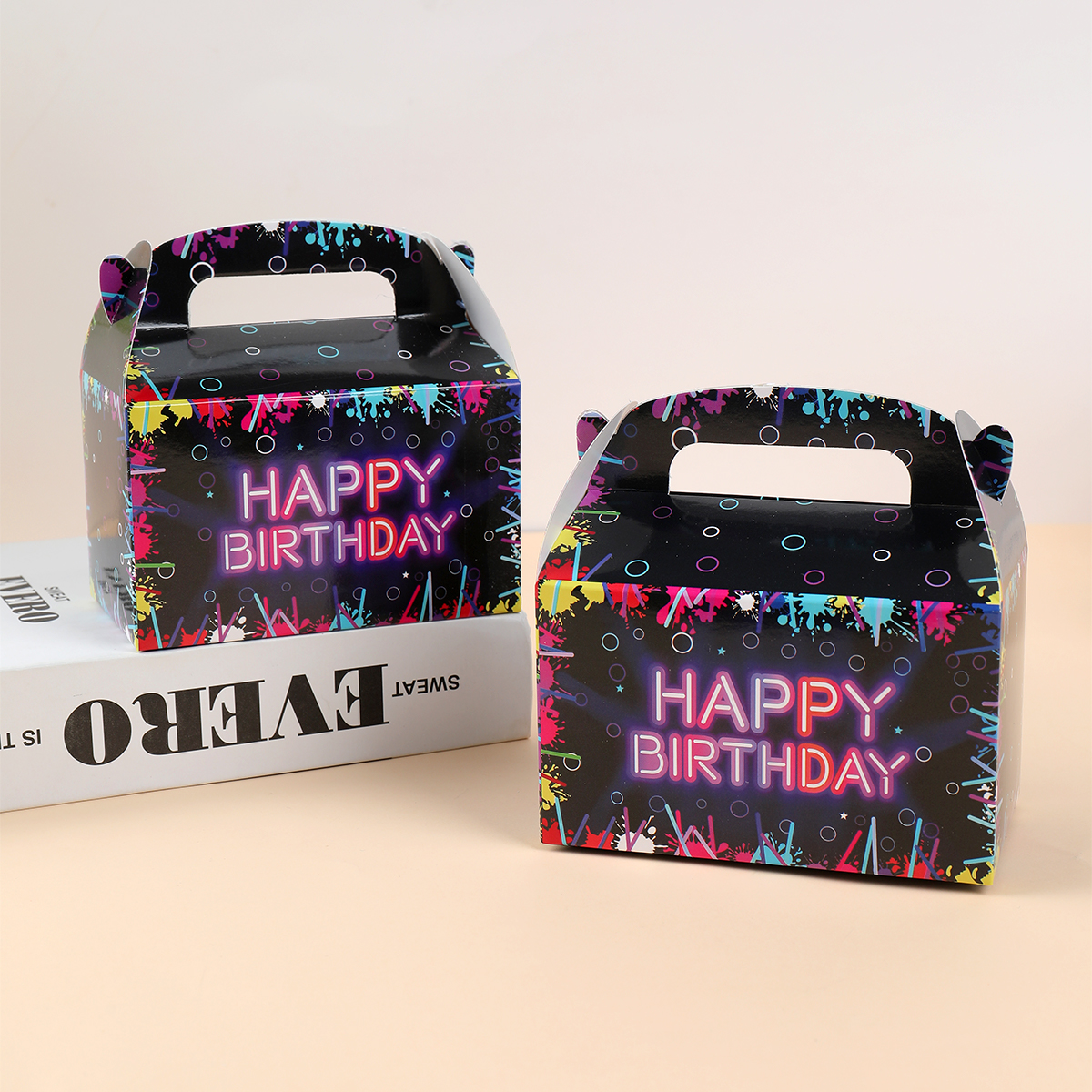 Fluorescent Candy Box Paper Ca - Food Snacks Candy recension och pris