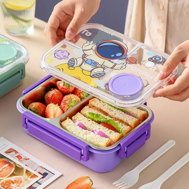 Unicorn Cartoon Bento Lunch Bo - Food Snacks For Toddlers recension och pris