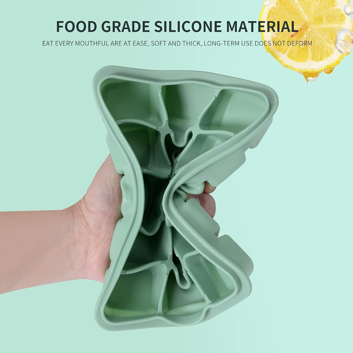 These bamboo green silicone ic - Food Snacks That Are Green recension och pris