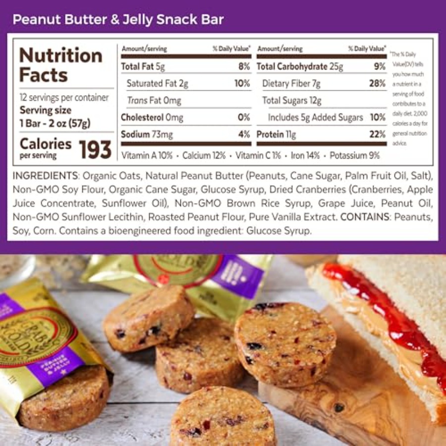Grab The Gold Cranberries Prot - Food Protein Snacks recension och pris