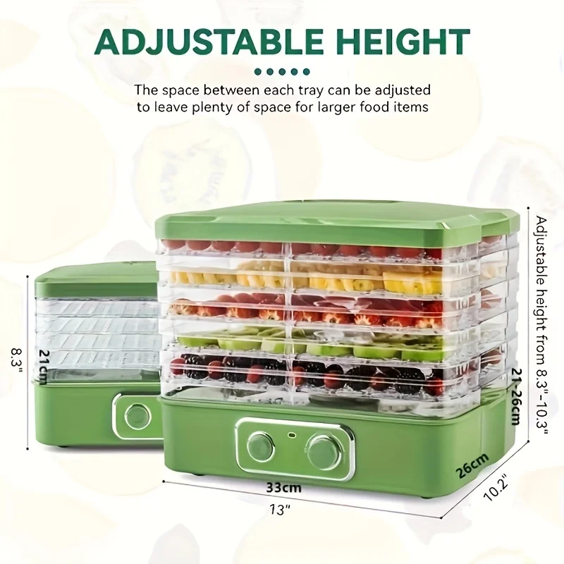 KEEHOME Food Dehydrator for Je - Food Snacks That Are Green recension och pris