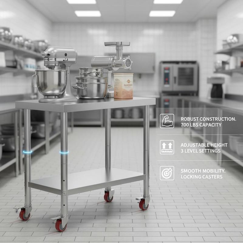 Food Preparation Bench 30 x 12 - Food X recension och pris