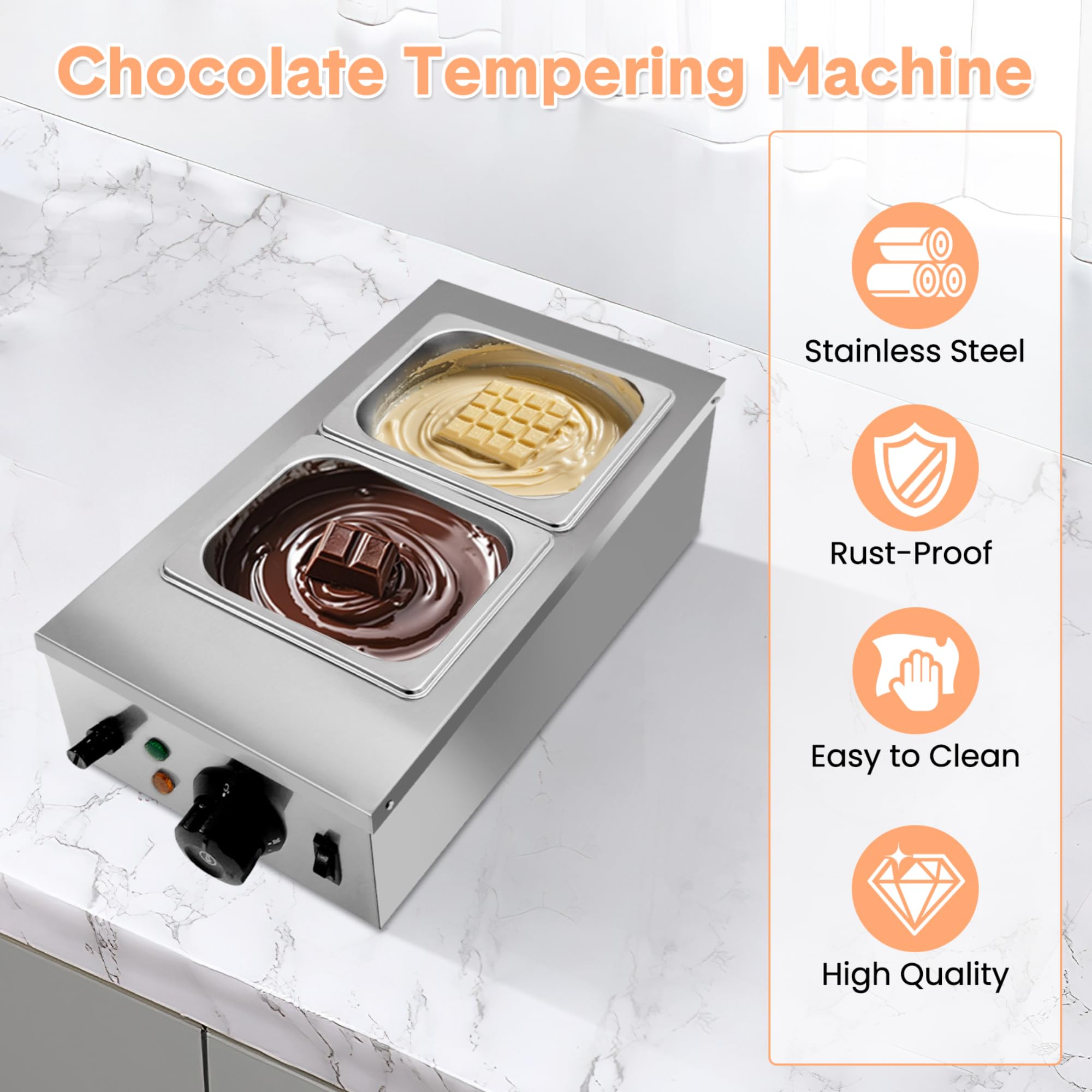 2/3-Tank Chocolate Tempering M - Food & Snacks Pdf recension och pris