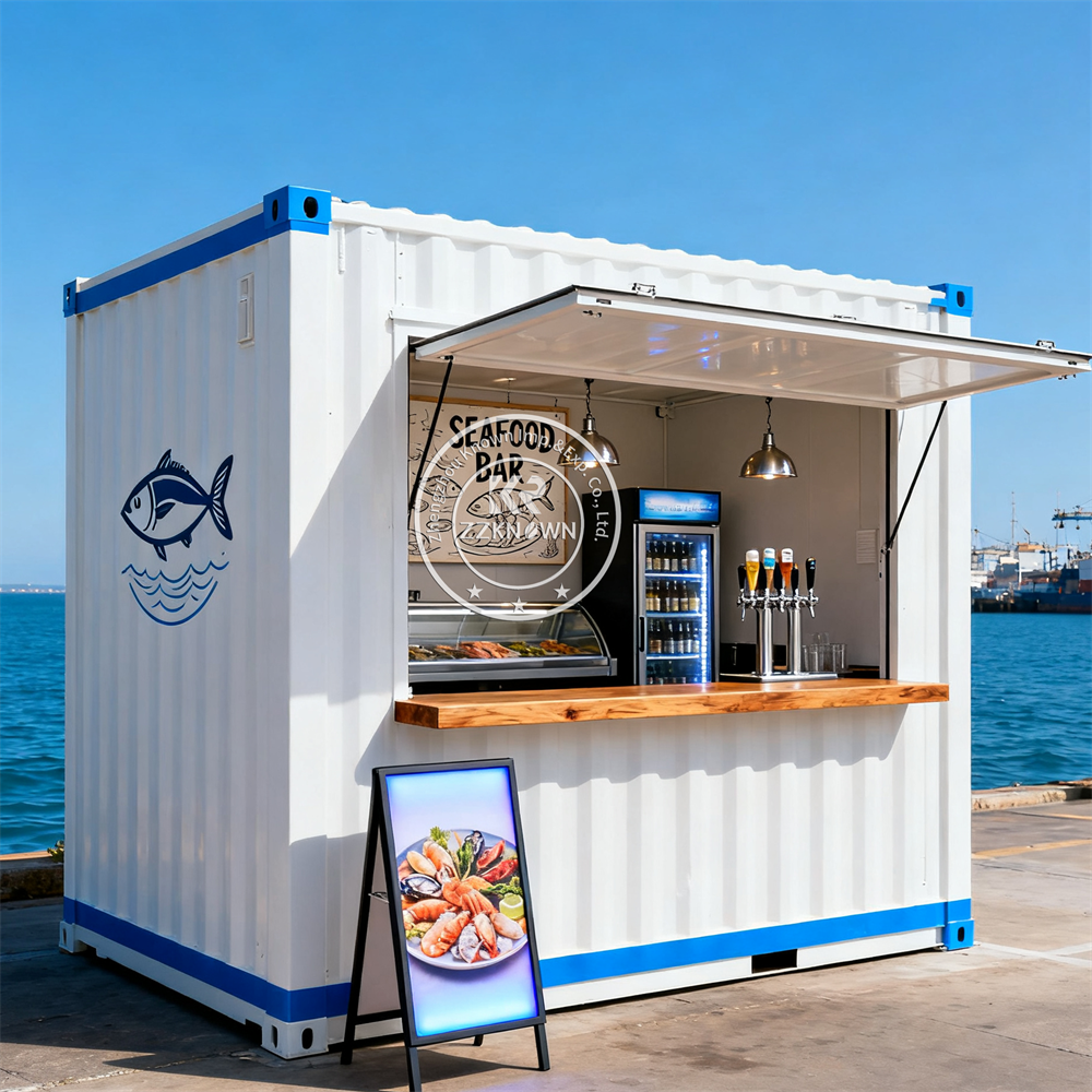 Prefabricated Street Bubble Te - Fast Food With Snacks recension och pris