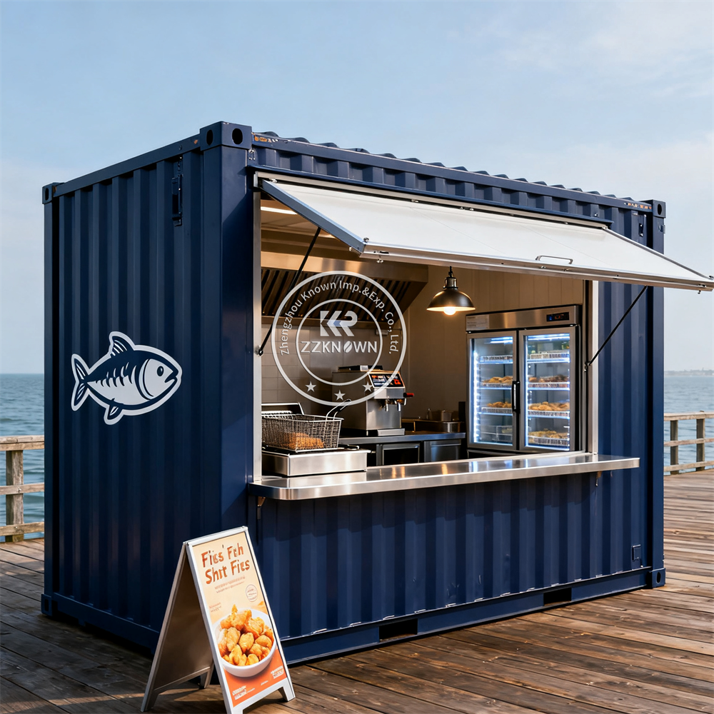 Prefabricated Street Bubble Te - Fast Food With Snacks recension och pris
