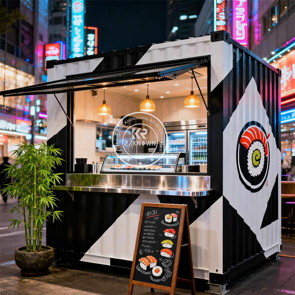 Prefabricated Street Bubble Te - Fast Food With Snacks recension och pris