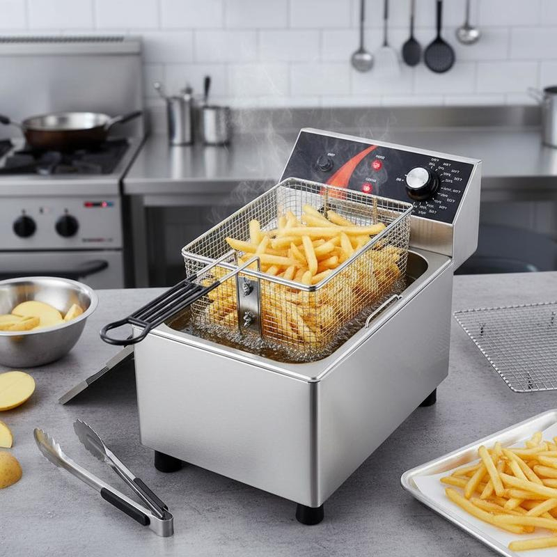 Tabletop Frying Machine 12Qt / - Food X recension och pris