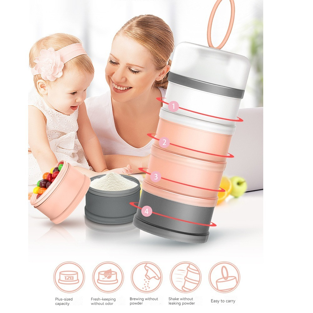 4-layer portable baby food sto - Food Snacks For Toddlers recension och pris