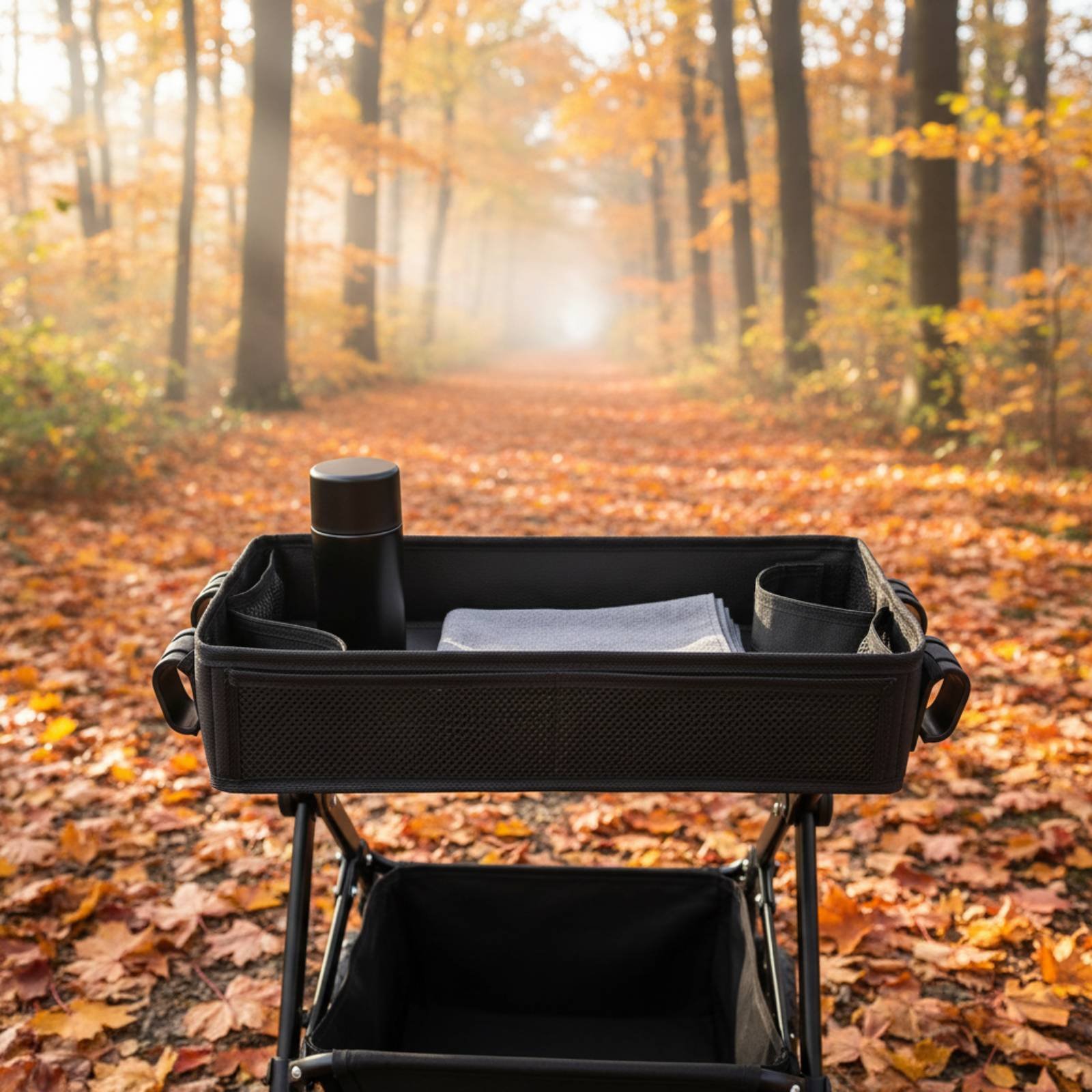 Wagon Tray Mesh Pocket Strolle - Food Snacks For Toddlers recension och pris