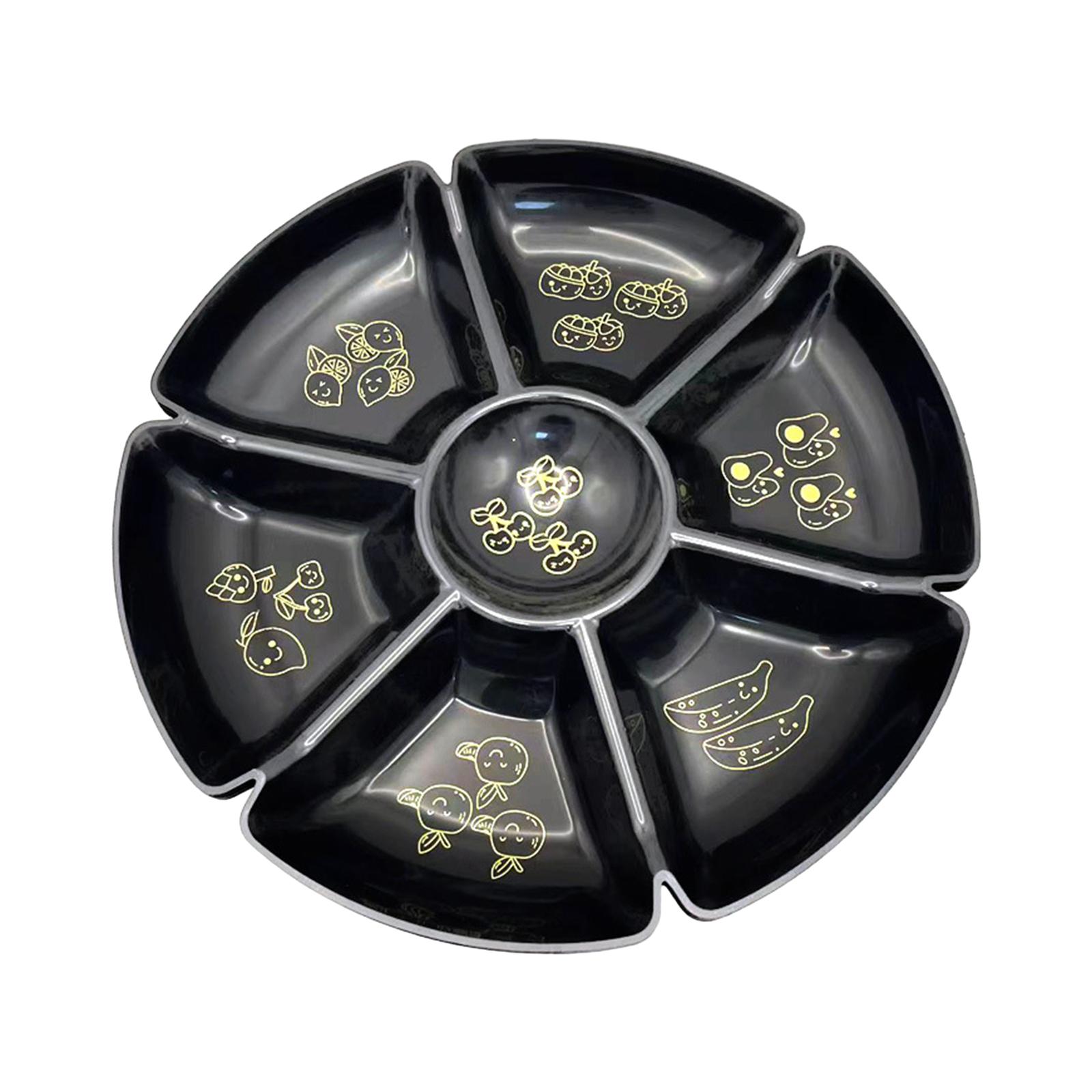 Divided Snack Serving Tray Mul - Food Platter Snacks recension och pris