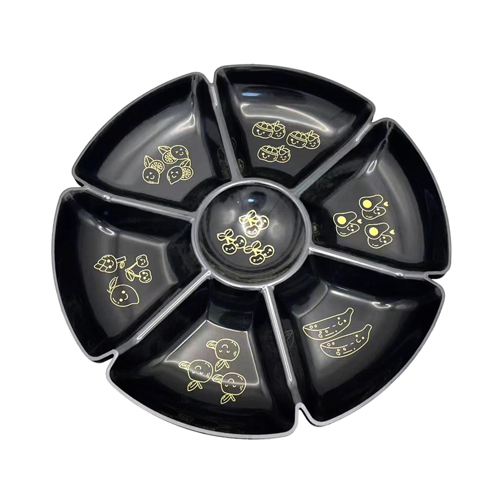 Divided Snack Serving Tray Mul - Food Platter Snacks recension och pris