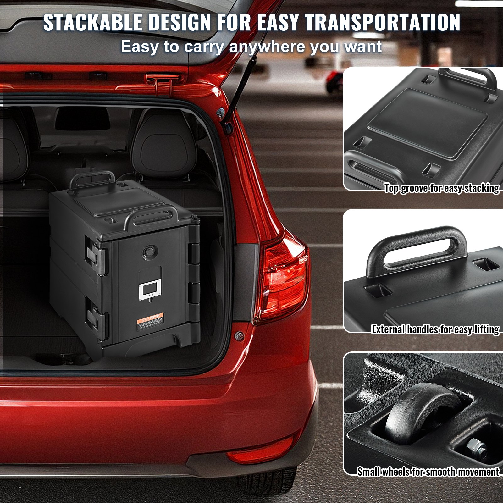 Insulated Food Pan Carrier, 81 - Food X recension och pris