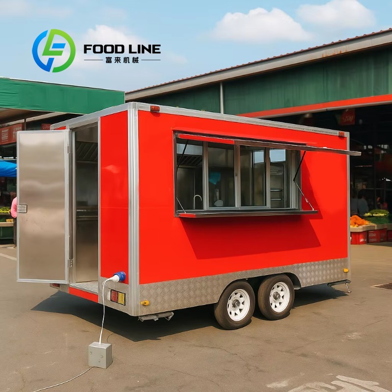 Customized Mobile Kitchen Outd - Fast Food With Snacks recension och pris