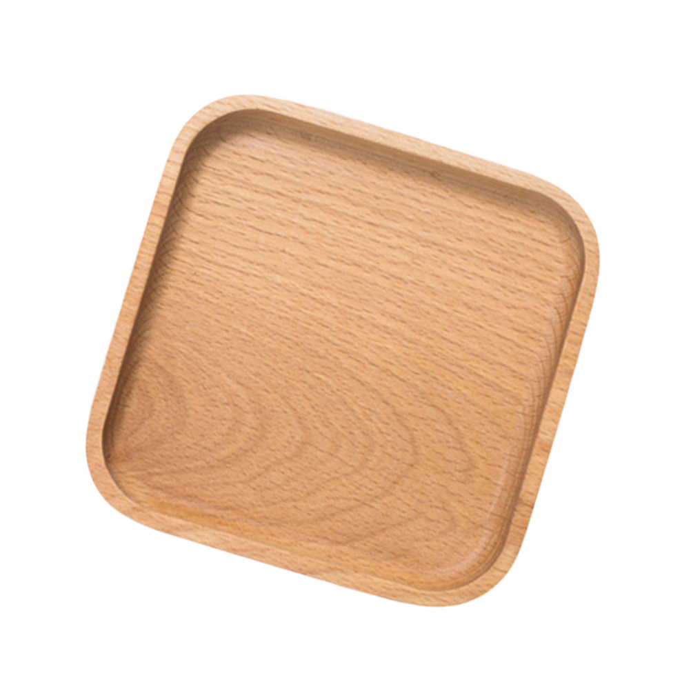 Eco Friendly Beechwood Square  - Food Platter Snacks recension och pris