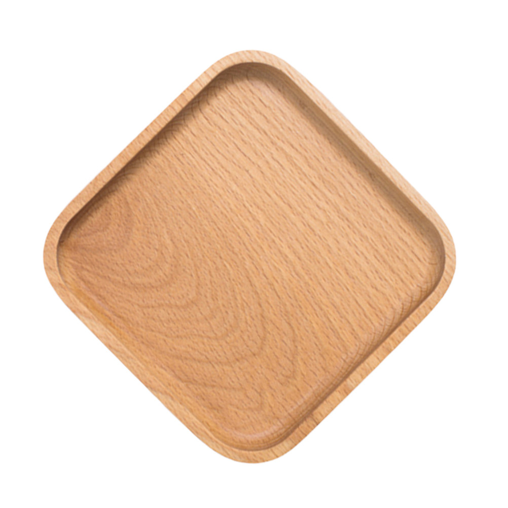 Eco Friendly Beechwood Square  - Food Platter Snacks recension och pris