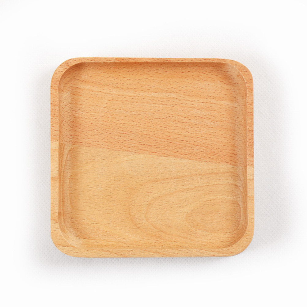 Eco Friendly Beechwood Square  - Food Platter Snacks recension och pris
