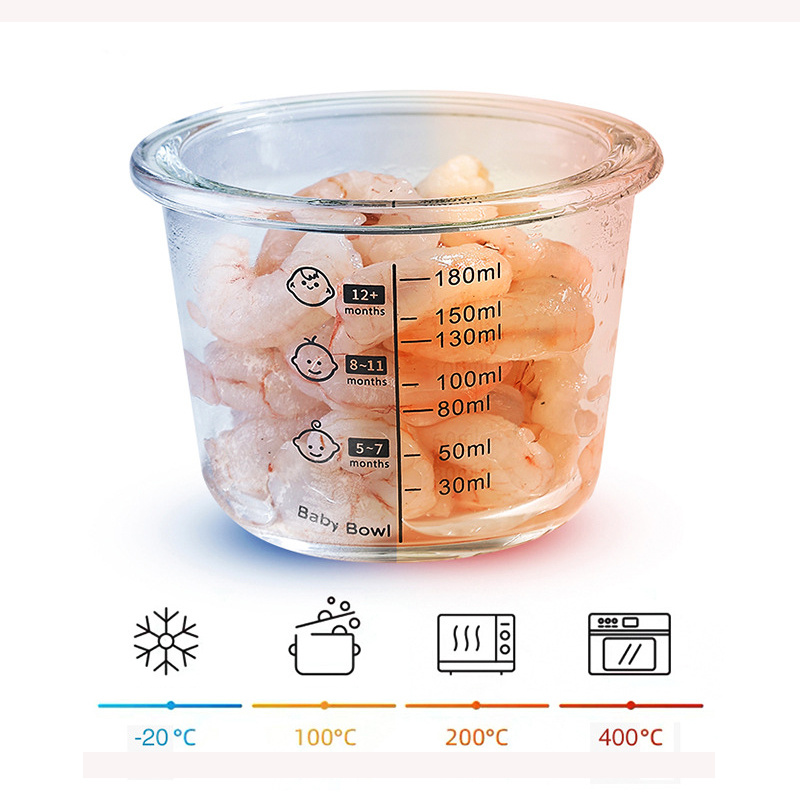 180ml Glass Baby Food Storage  - Food Snacks For Toddlers recension och pris
