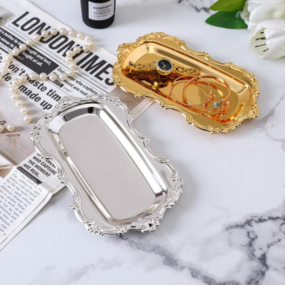 Vintage Embossed Silver Tray,  - Food Platter Snacks recension och pris