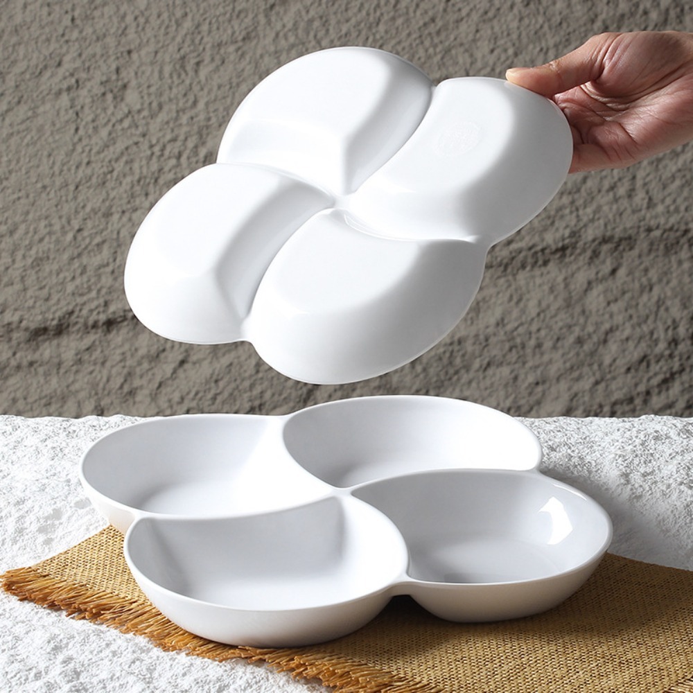 Melamine Food Serving Tray Div - Food Platter Snacks recension och pris
