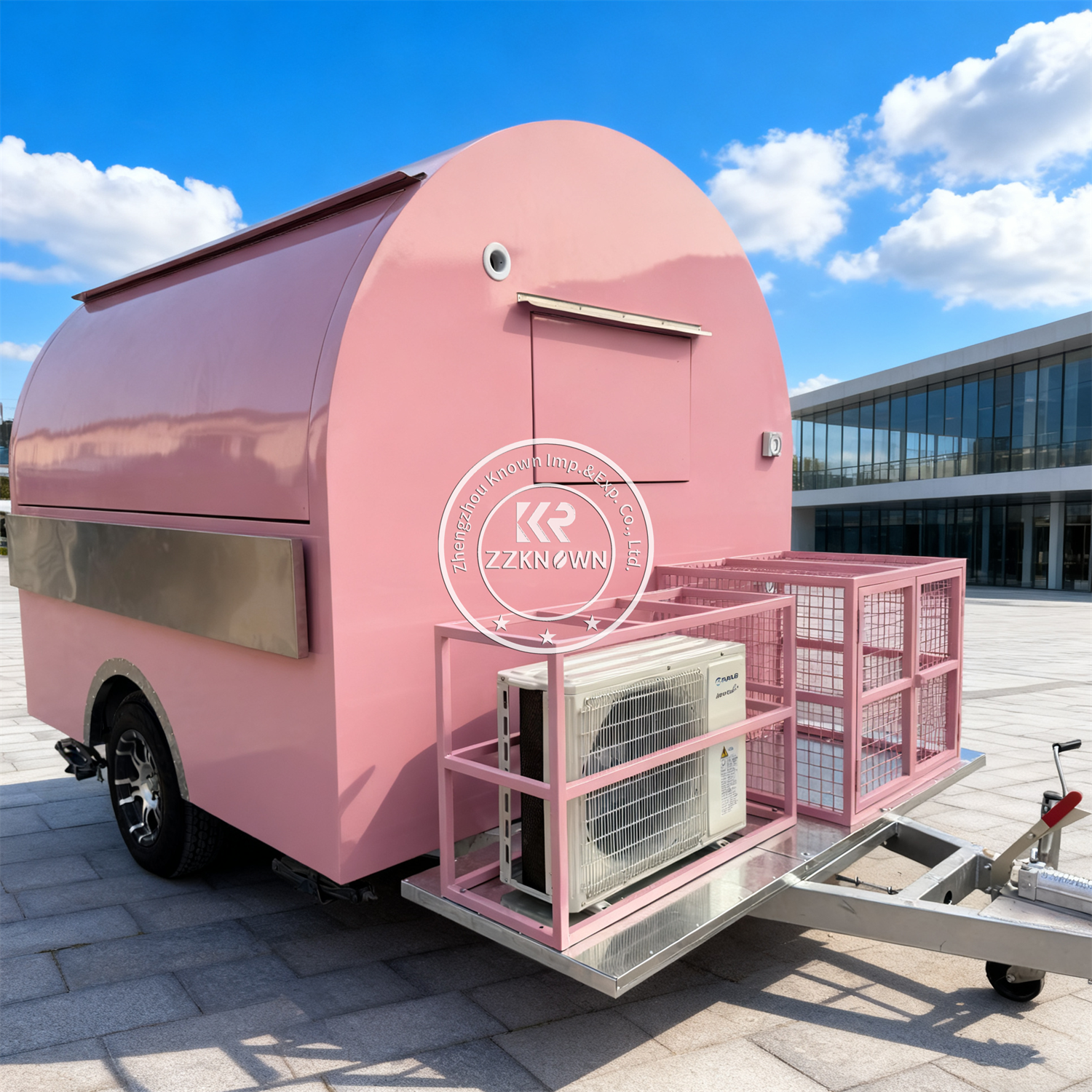 Outdoor Food Trailer Street Pi - Fast Food With Snacks recension och pris