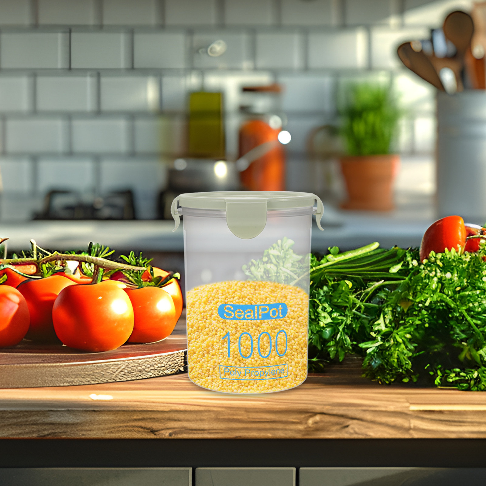 Airtight Leakproof Side Lockin - Food Snacks That Are Green recension och pris