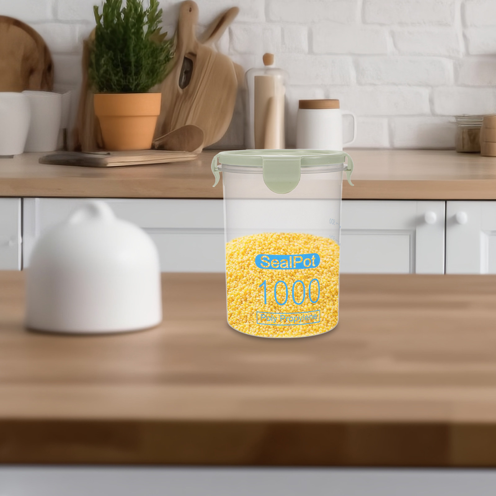 Airtight Leakproof Side Lockin - Food Snacks That Are Green recension och pris