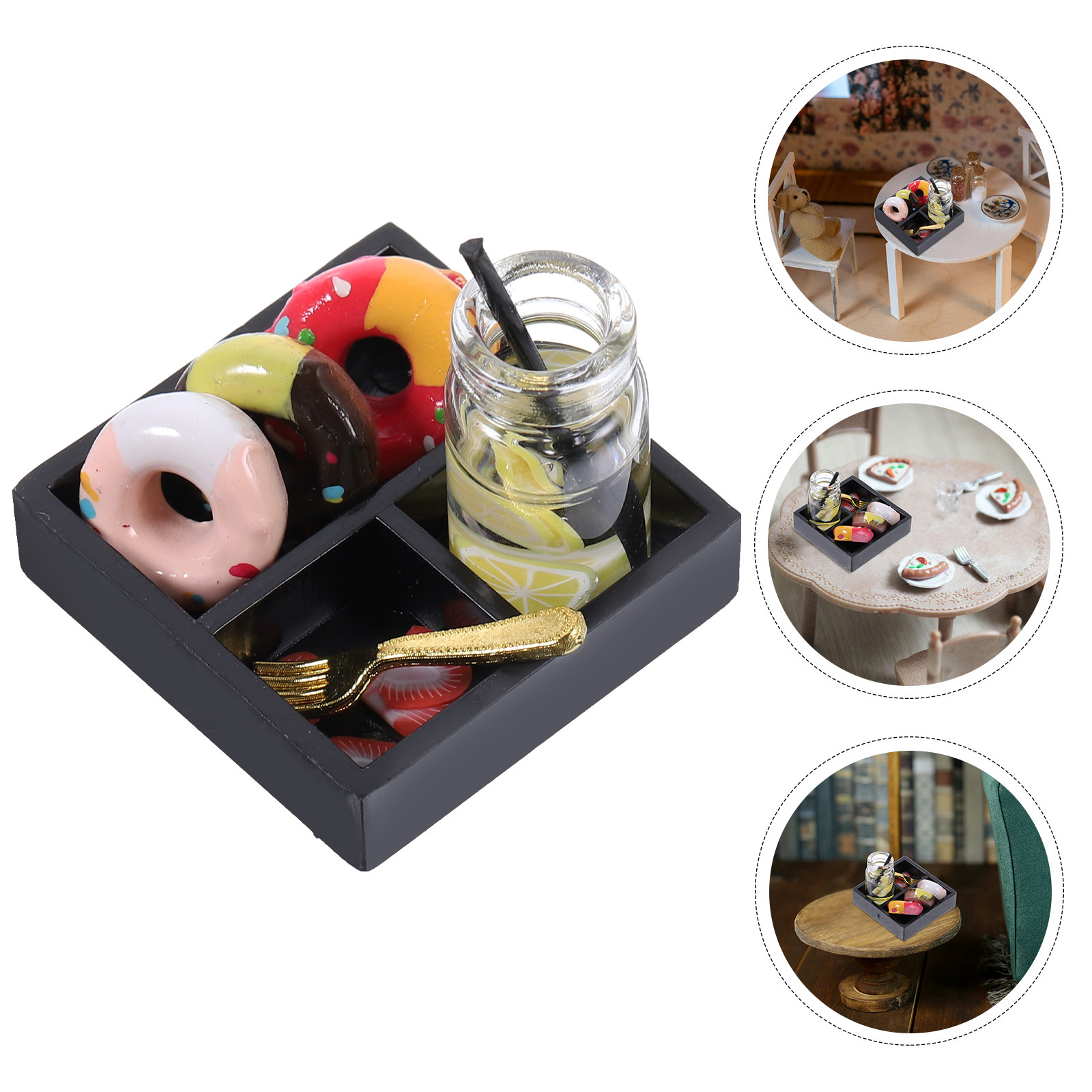 1Set Miniature Afternoon Tea S - Food Platter Snacks recension och pris
