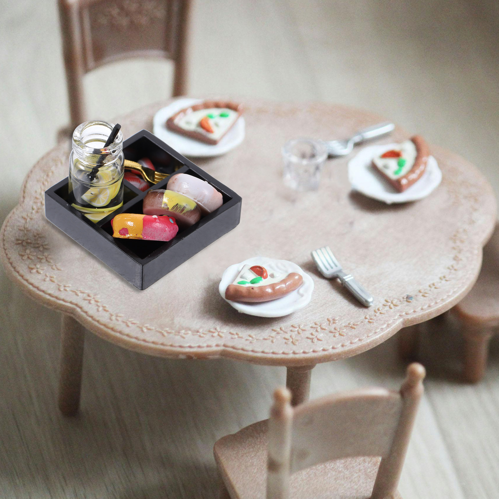 1Set Miniature Afternoon Tea S - Food Platter Snacks recension och pris