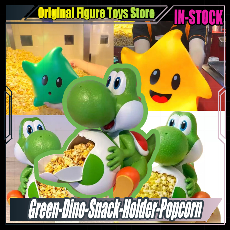 Cartoon Green Dinosaur Popcorn - Food Snacks That Are Green recension och pris