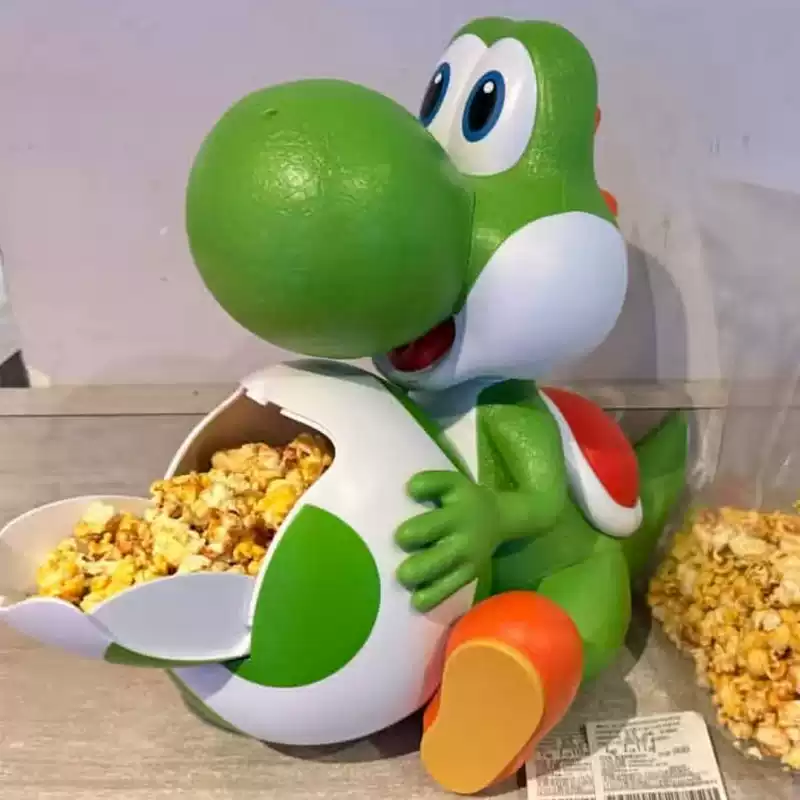 Cartoon Green Dinosaur Popcorn - Food Snacks That Are Green recension och pris